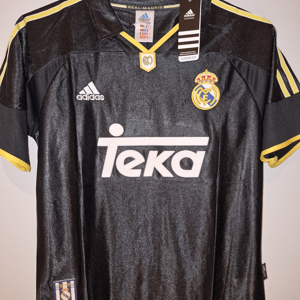 Adidas Real Madrid Black Jersey